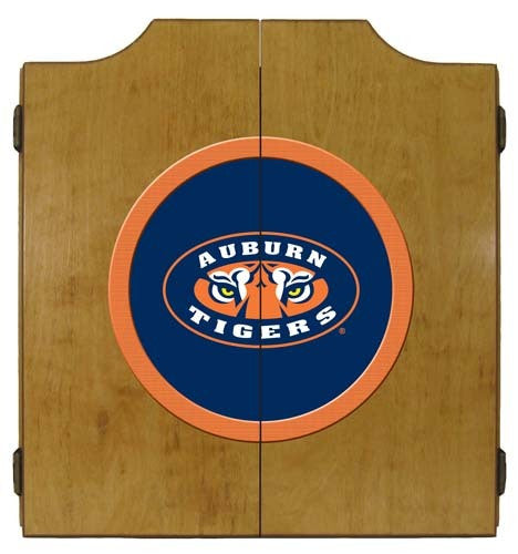 Auburn Tigers Dartboard Cabinet