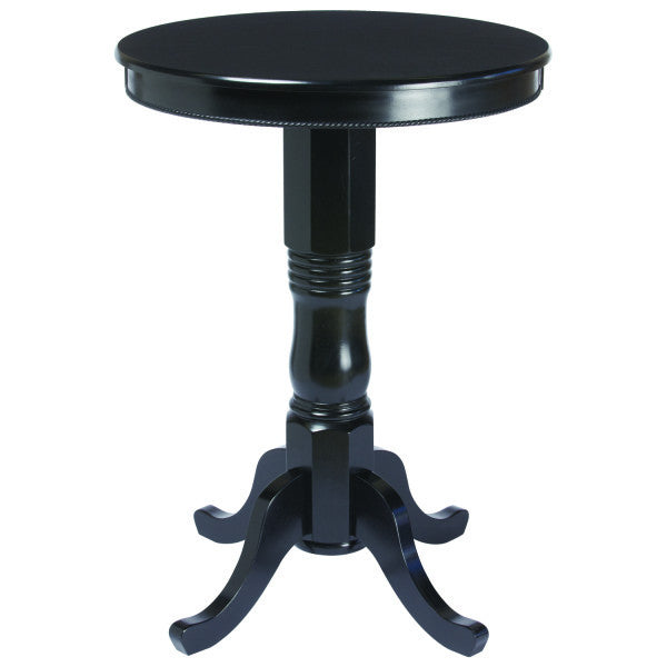 RAM round solid wood pub table - coolpooltables.com