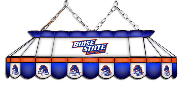 Boise State Broncos Stained Glass Pool Table Light