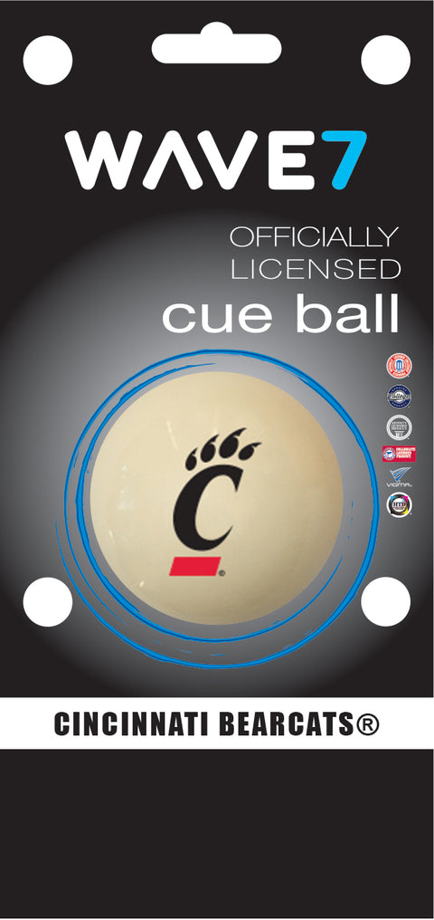 Cincinnati Bearcats Cue Ball