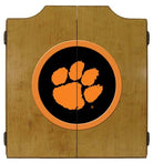 Clemson Tigers Dartboard Cabinet