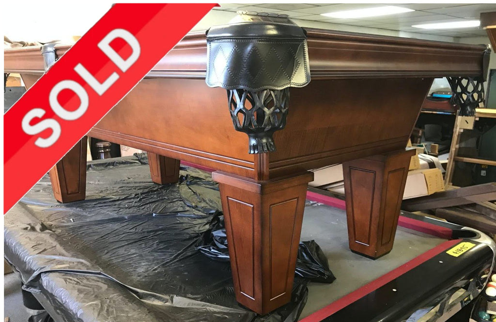 (SOLD) Used 7' Custom Fischer-style pool table