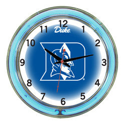 Duke Blue Devils 18" Neon Clock