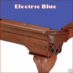 10' Proline Classic 303T Teflon Pool Table Felt - Electric Blue