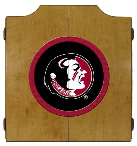 Florida State Seminoles Dartboard Cabinet