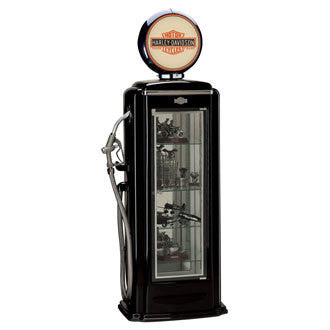 Harley-Davidson¨ Premium Gas Pump Display Case (Black)
