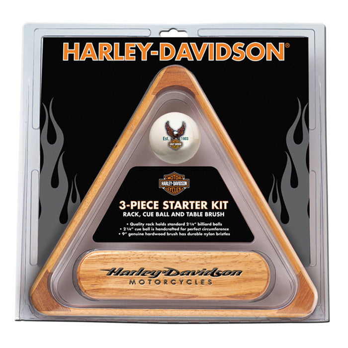 Harley-Davidson¨ 3-Piece Billiards Starter Set