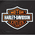 Harley-Davidson¨ 8 ft. Black Vinyl Pool Table Cover