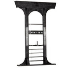 Harley-Davidson¨ Bar & Shield Flames Wall Cue Rack - Vintage Black Finish