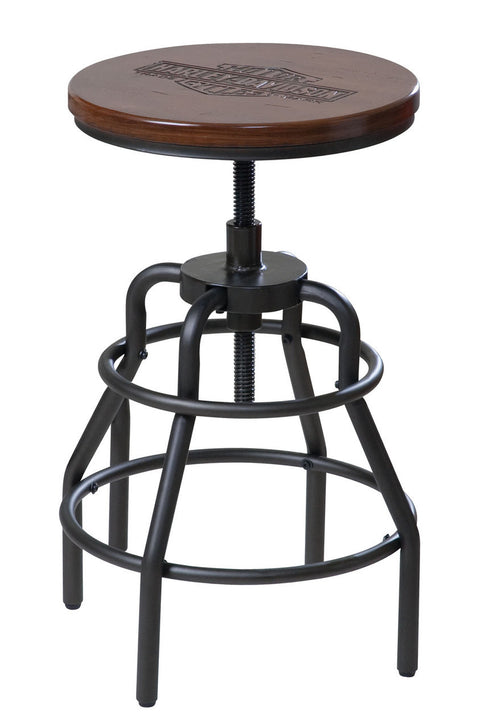 Harley-Davidson¨ Nostalgic Bar & Shield Wood Barstool