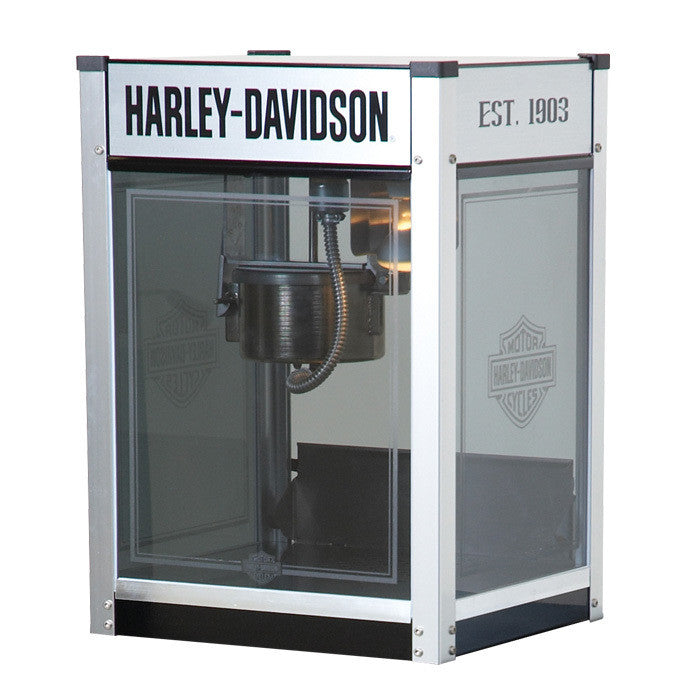 Harley-Davidson¨ Metallic Flames Popcorn Machine