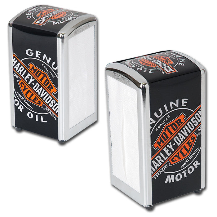 Harley-Davidson¨ Oil Can Napkin Dispenser