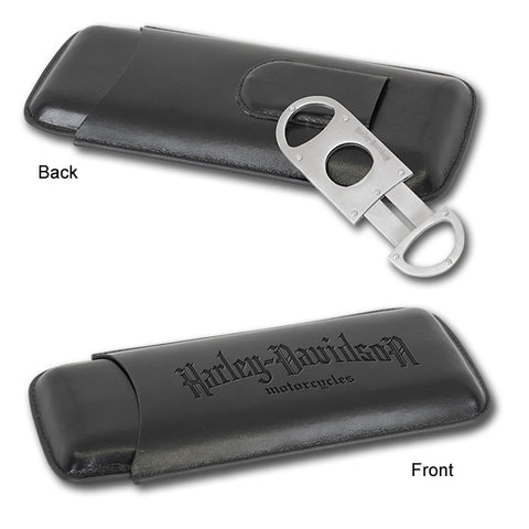 Harley-Davidson¨ Cigar Case & Cutter