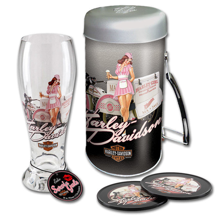 Harley-Davidson¨ Servi-Gal Pilsner Set - Edie