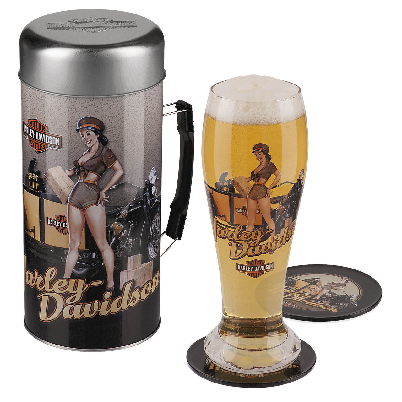 Harley-Davidson¨ Servi-Gal Pilsner Set - Bobbie