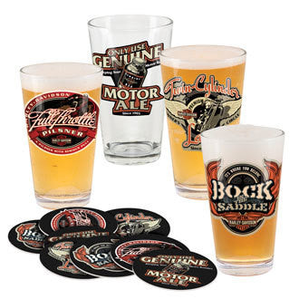 Harley-Davidson¨ Roadhouse Brew Pub Pint Glass Set