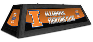 Illinois Fighting Illini 42" Pool Table Light