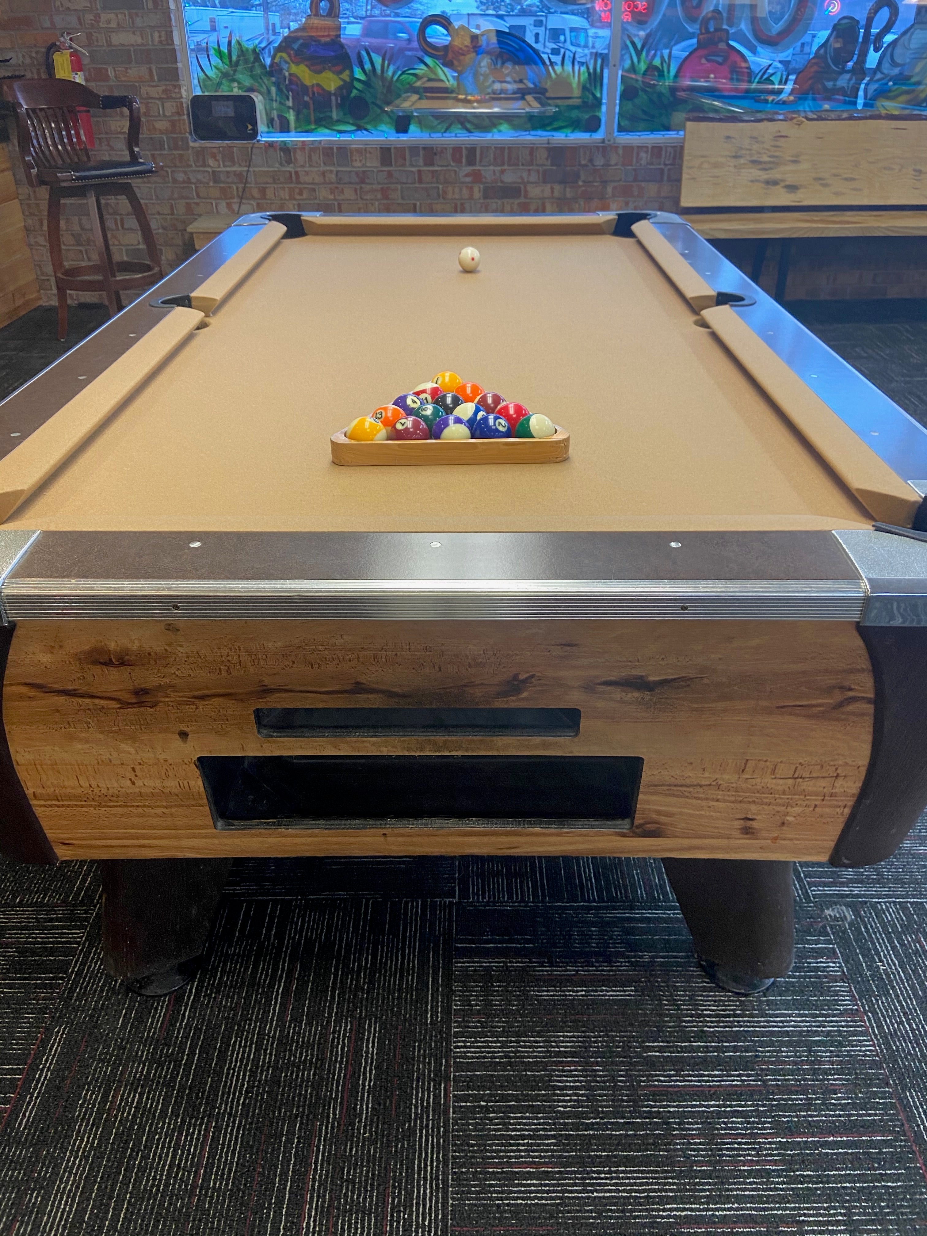 (SOLD) Used Dynamo 7' pool table – coolpooltables.com