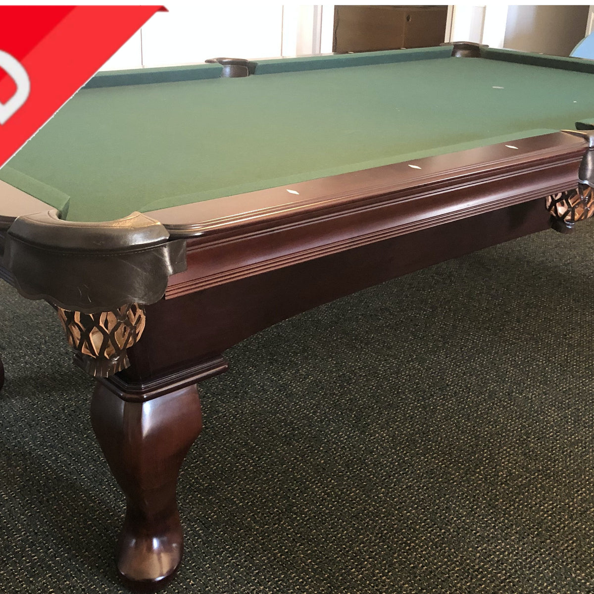 (SOLD) Used 8' Olhausen Eclipse pool table – coolpooltables.com