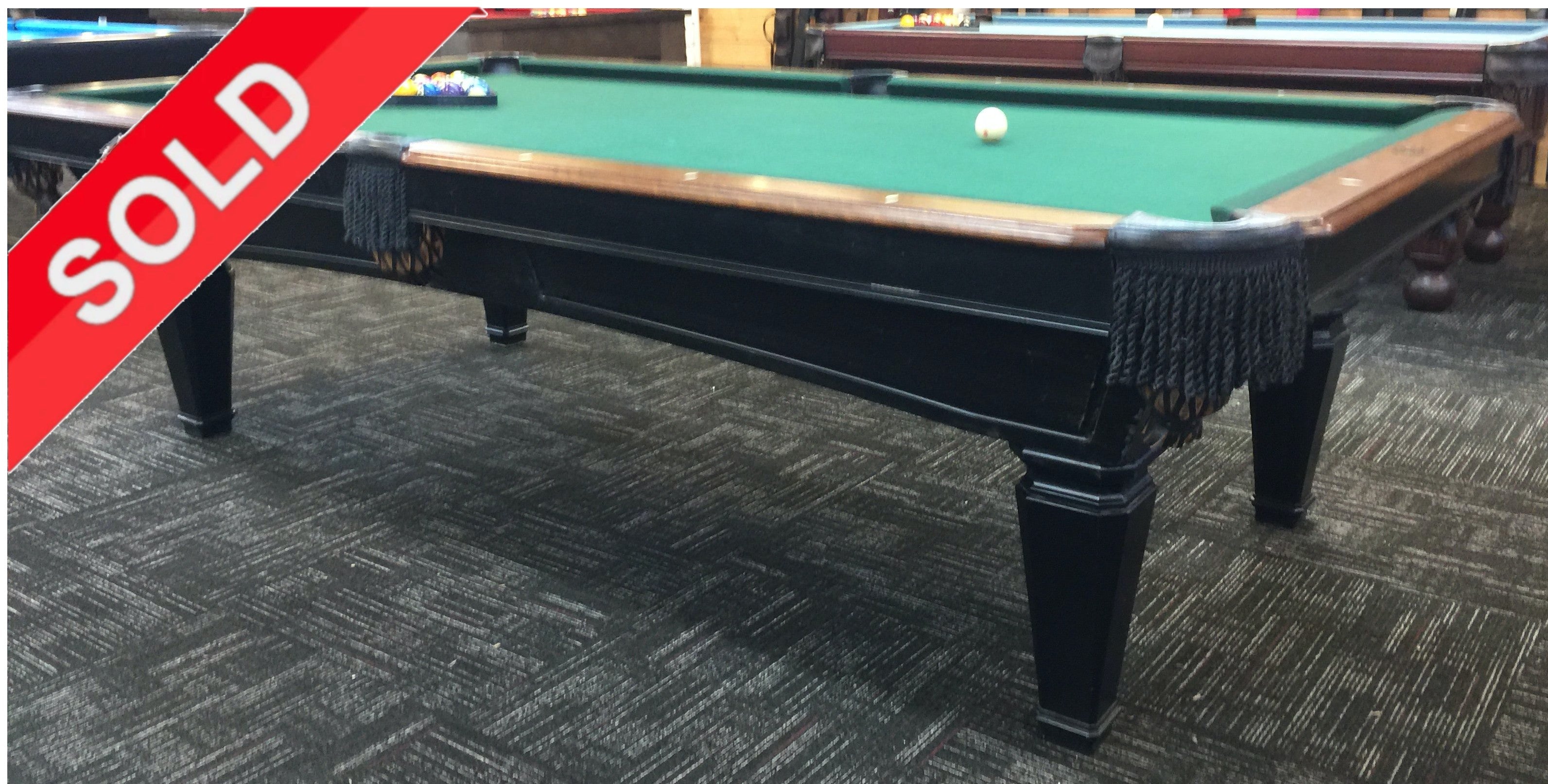 (SOLD) Used 9' AMF / ProLine pool table – coolpooltables.com
