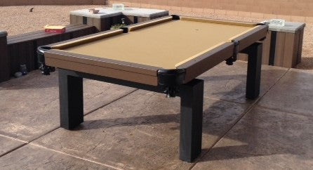 All Weather Riley Outdoor Pool Table - coolpooltables.com