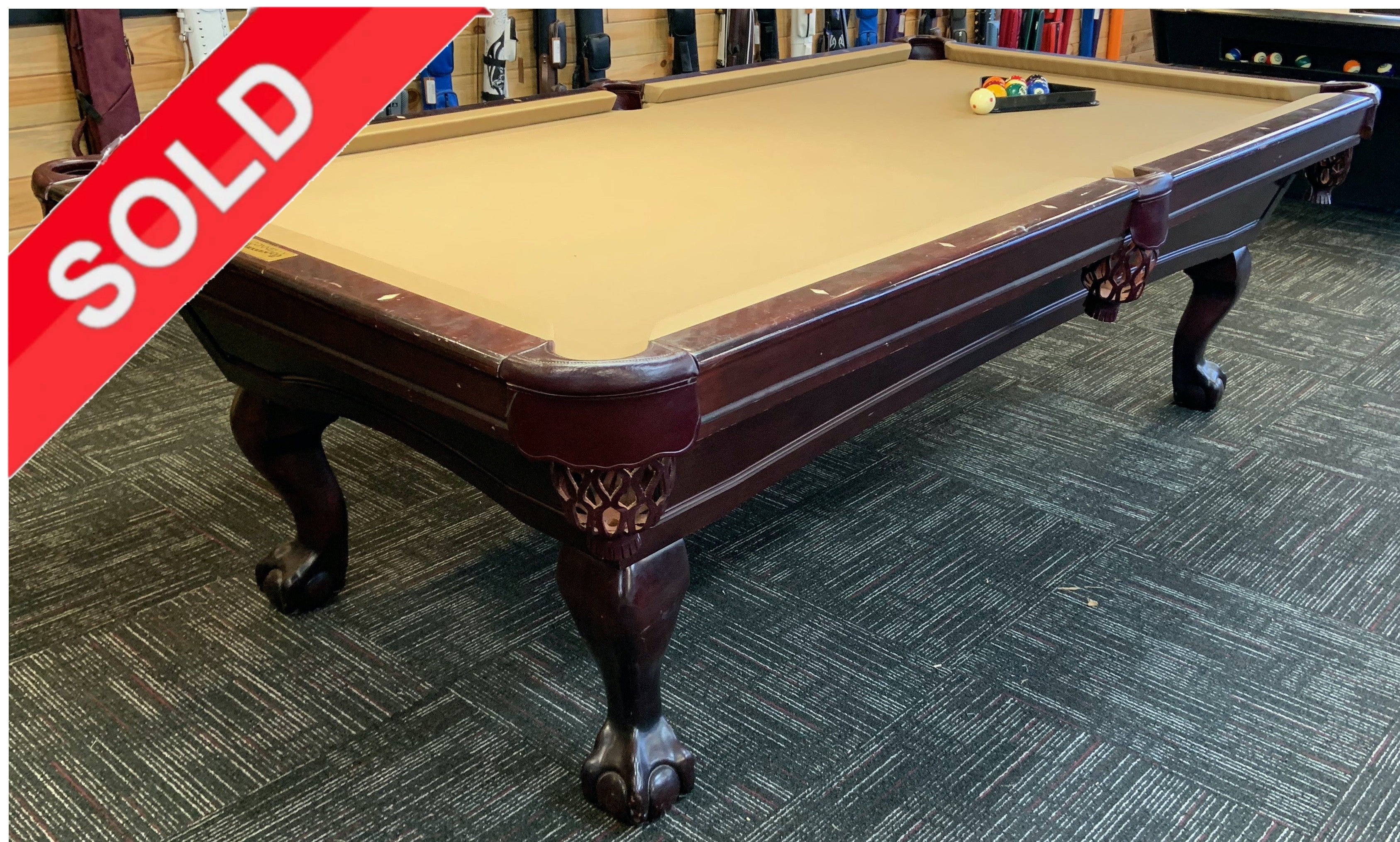 Used 8' Brunswick Bradford Pool Table - $1,995 | Atlanta's Best ...