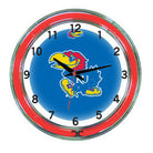 Kansas Jayhawks 18" Neon Clock