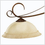 HJ Scott LP-DS220 Decorative Rustic Wrought Iron Pool Table Light