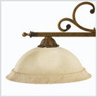 HJ Scott LP-DS250 Wrought Iron Mocha Bliss Pool Table Light