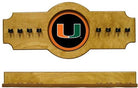 Miami Hurricanes 2-Piece Hanging Cue Rack