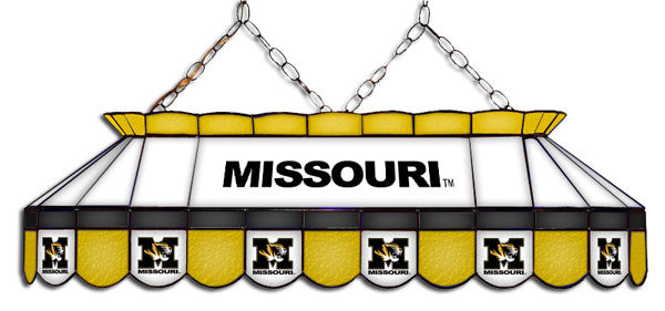 Missouri Tigers Stained Glass Pool Table Light