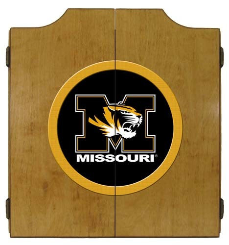 Missouri Tigers Dartboard Cabinet