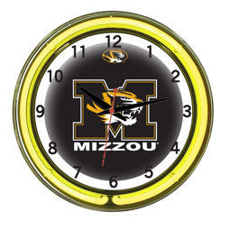 Missouri Tigers 18" Neon Clock