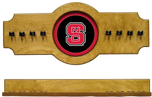 North Carolina State Wolfpack 2-Piece Hanging Cue Rack