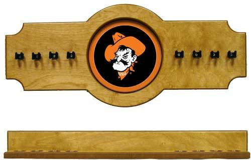 Oklahoma State Cowboys 2-Piece Hanging Cue Rack