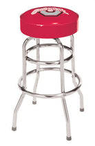 Ohio State Buckeyes Chrome Barstool