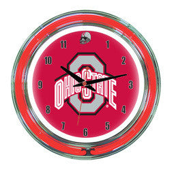 Ohio State Buckeyes 14" Neon Clock
