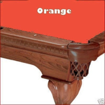 9' Proline Classic 303T Teflon Pool Table Felt - Orange