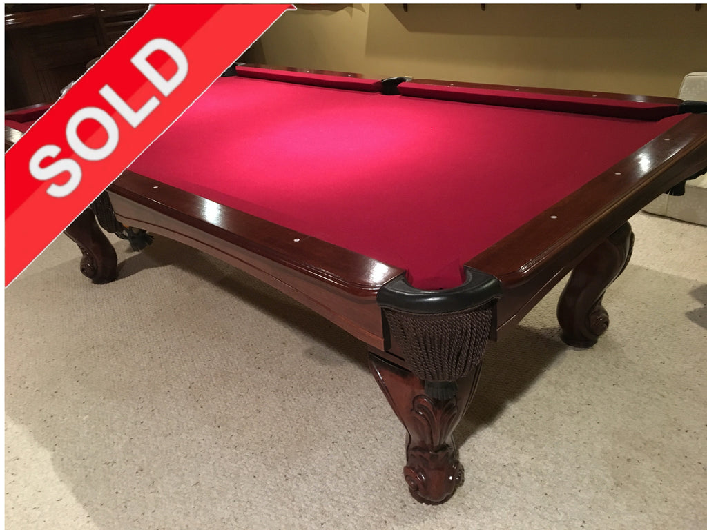 (SOLD) Used Kasson 8' Pool Table Consignment - PRICE REDUCED