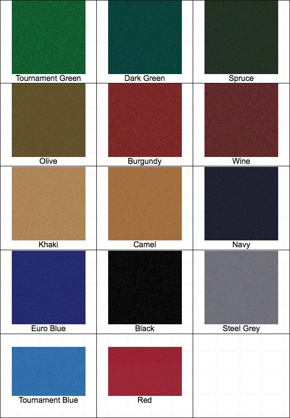 ProForm Worsted Pool Table Cloth