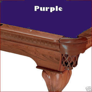 Pro 8' Oversized Proline Classic 303 Pool Table Felt - Purple