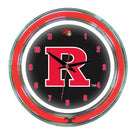 Rutgers Scarlett Knights 14" Neon Clock