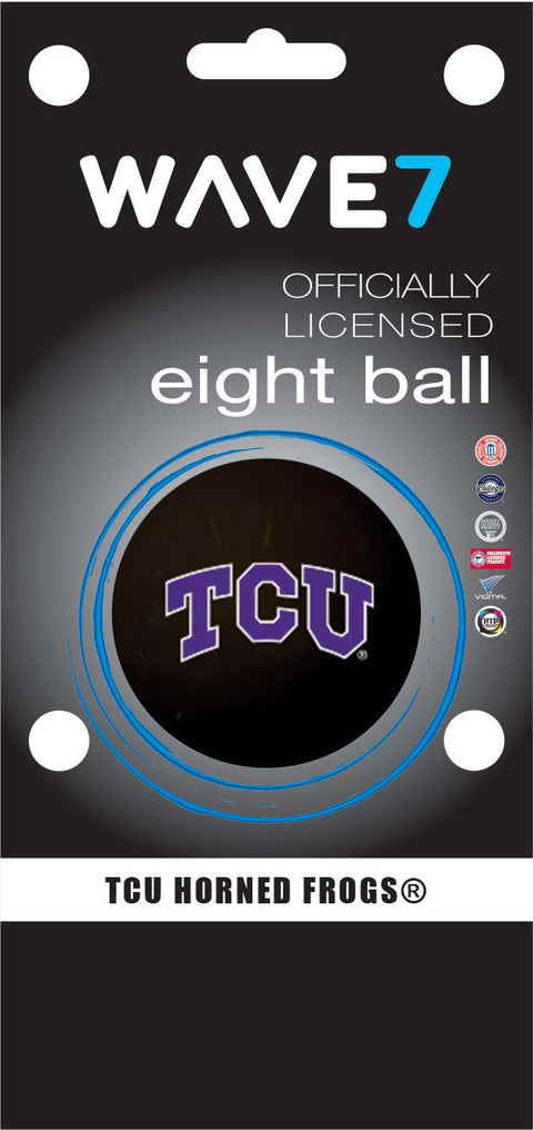 TCU Horned Frogs Eight Ball