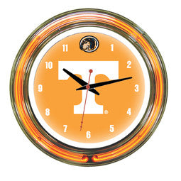 Tennessee Volunteers 14" Neon Clock