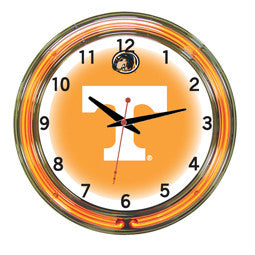 Tennessee Volunteers 18" Neon Clock
