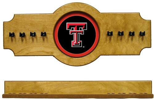 Texas Tech Red Raiders 2-Piece Hanging Cue Rack