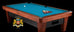 8' Simonis 860 Pool Table Cloth - Tournament Blue