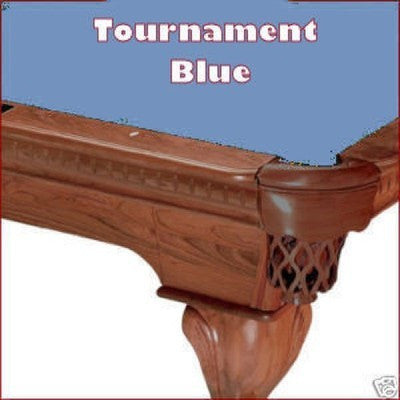 Pro 8' Oversized Proline Classic 303T Teflon Pool Table Felt - Tournament Blue