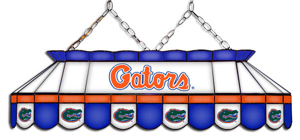 Florida Gators Stained Glass Pool Table Light
