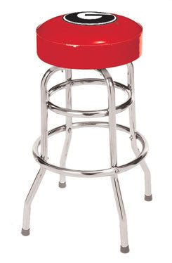 Georgia Bulldogs Chrome Barstool